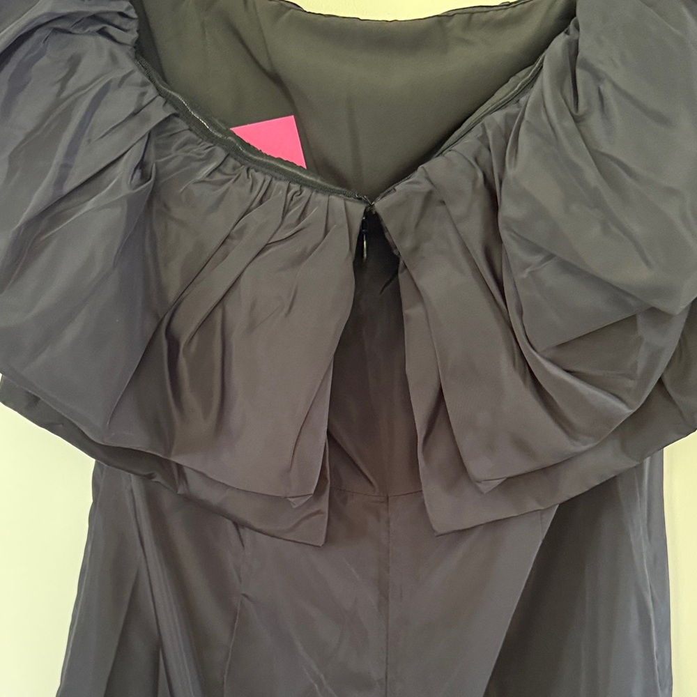 RHODE Black Off-Shoulder Ruffle Top - Picture 4 of 4